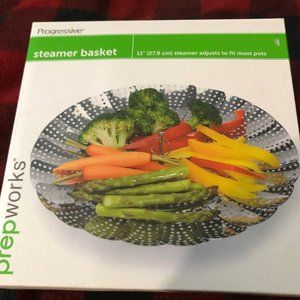 Prepworks by Progressive Stainless Steel Steamer Basket - 11 Inch